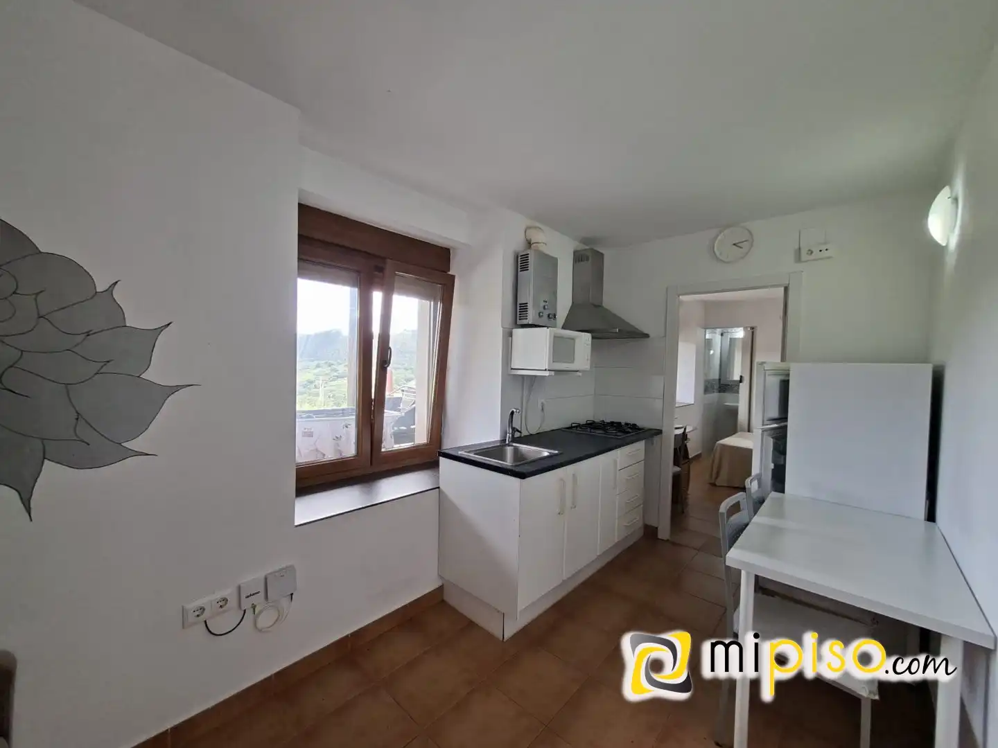 Kitchen of Flat for rent in Bareyo  with Swimming Pool and Furnished