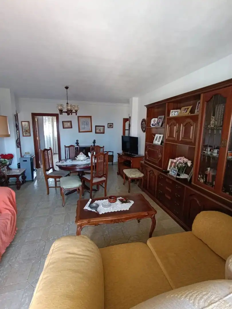 Sala d'estar de Pis en venda en Málaga amb Aire condicionat i Calefacció