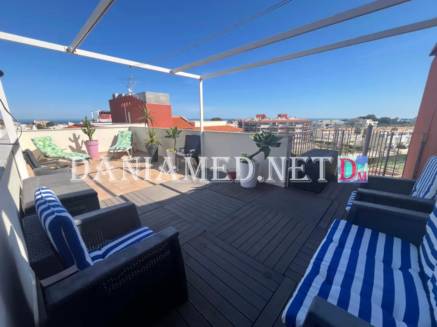 Terrace of Attic for sale in El Verger  with Air Conditioner, Heating and Private garden