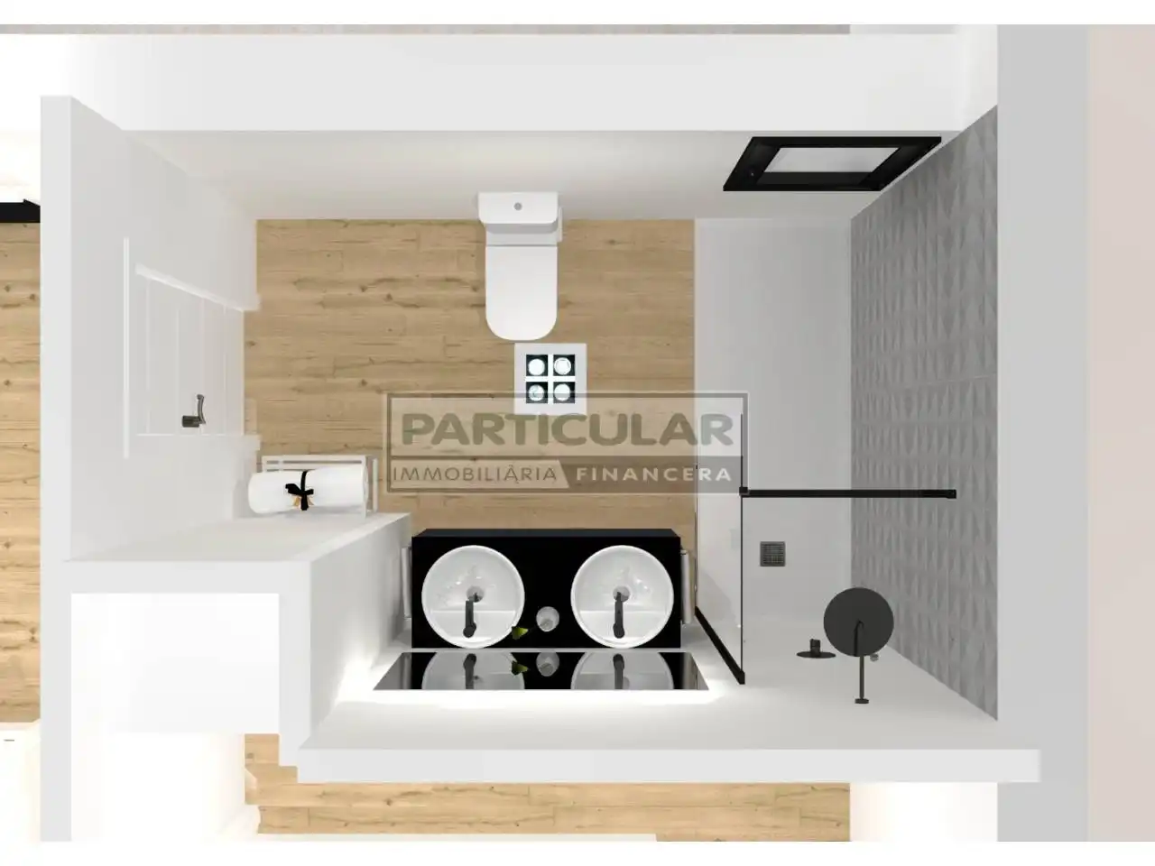 Baño de Casa adosada en venta en Granollers con Aire acondicionado, Calefacción y Jardín privado