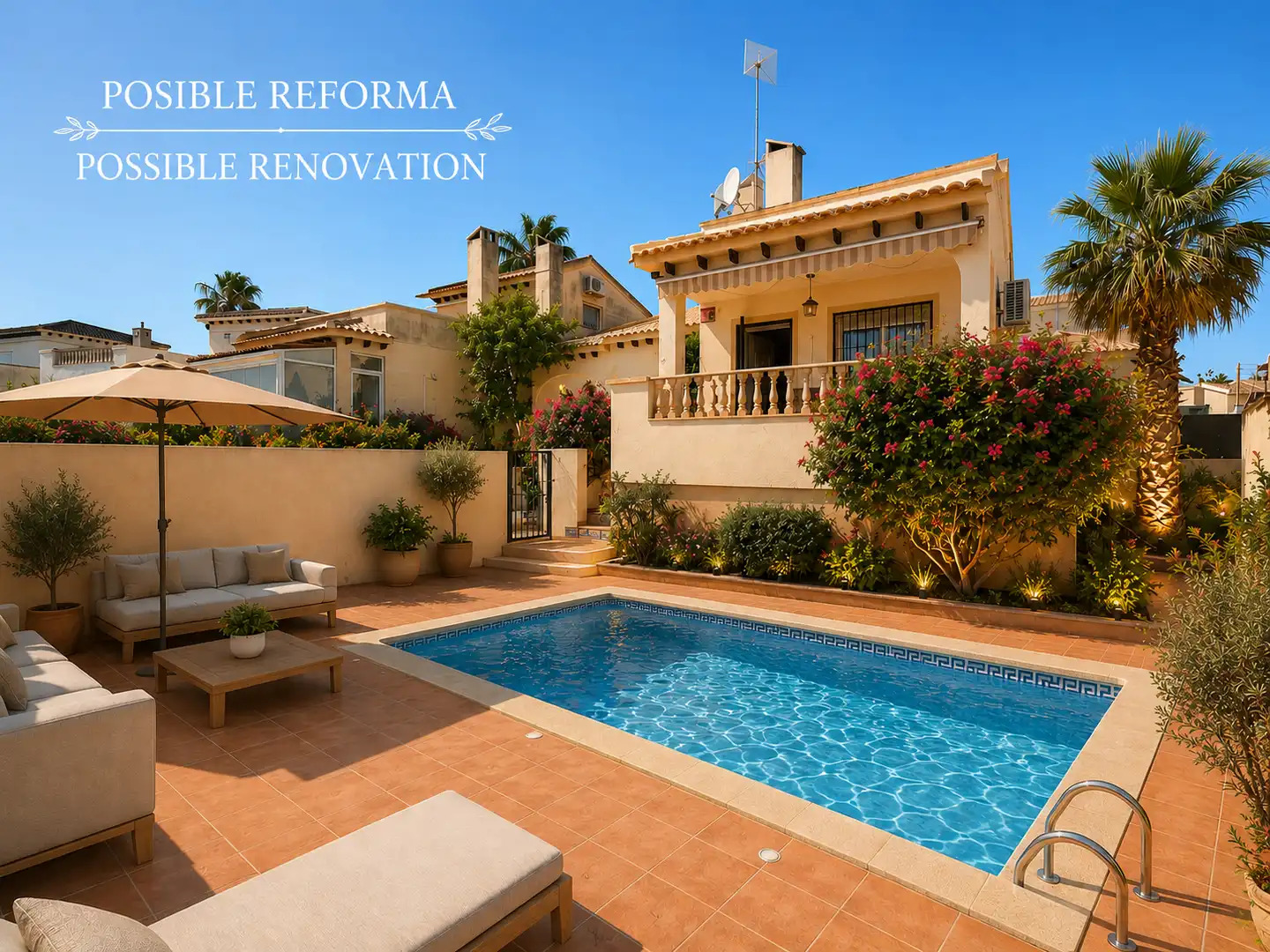 Vista exterior de Casa o xalet en venda en Orihuela amb Aire condicionat, Calefacció i Jardí privat