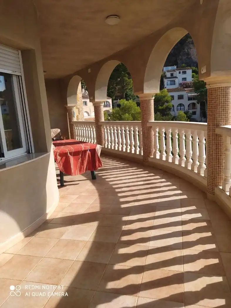 Terraza de Casa o chalet en venta en El Real de Gandia con Aire acondicionado, Trastero y Piscina