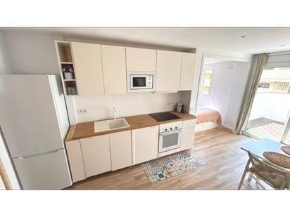Kitchen of Flat for sale in Sitges  with Air Conditioner, Parquet flooring and Terrace