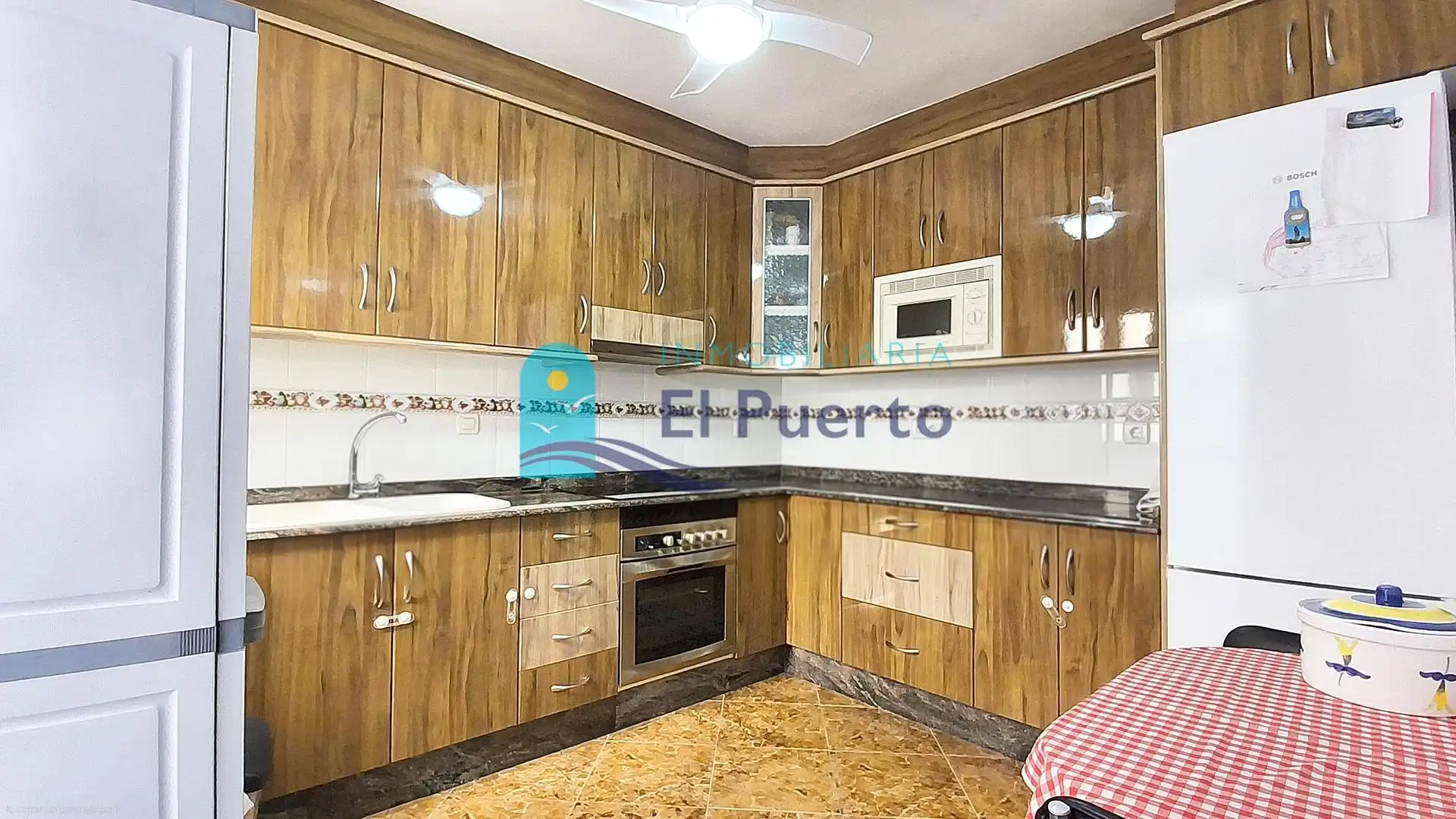 Cocina de Dúplex en venta en Mazarrón con Aire acondicionado, Terraza y Trastero