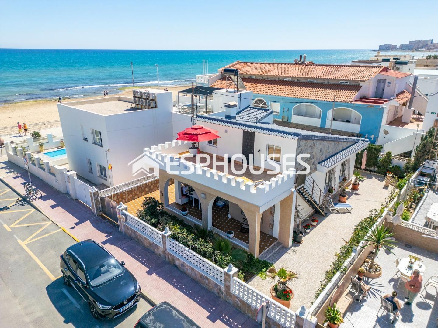 Exterior view of House or chalet for sale in Torrevieja  with Air Conditioner, Terrace and Storage room