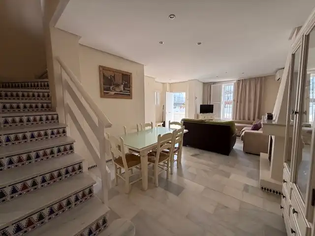 Dining room of Detached homes for sale in Chiclana de la Frontera  with Air Conditioner, Heating and Terrace