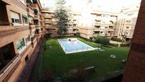 Garden of Flat for sale in  Madrid Capital  with Heating