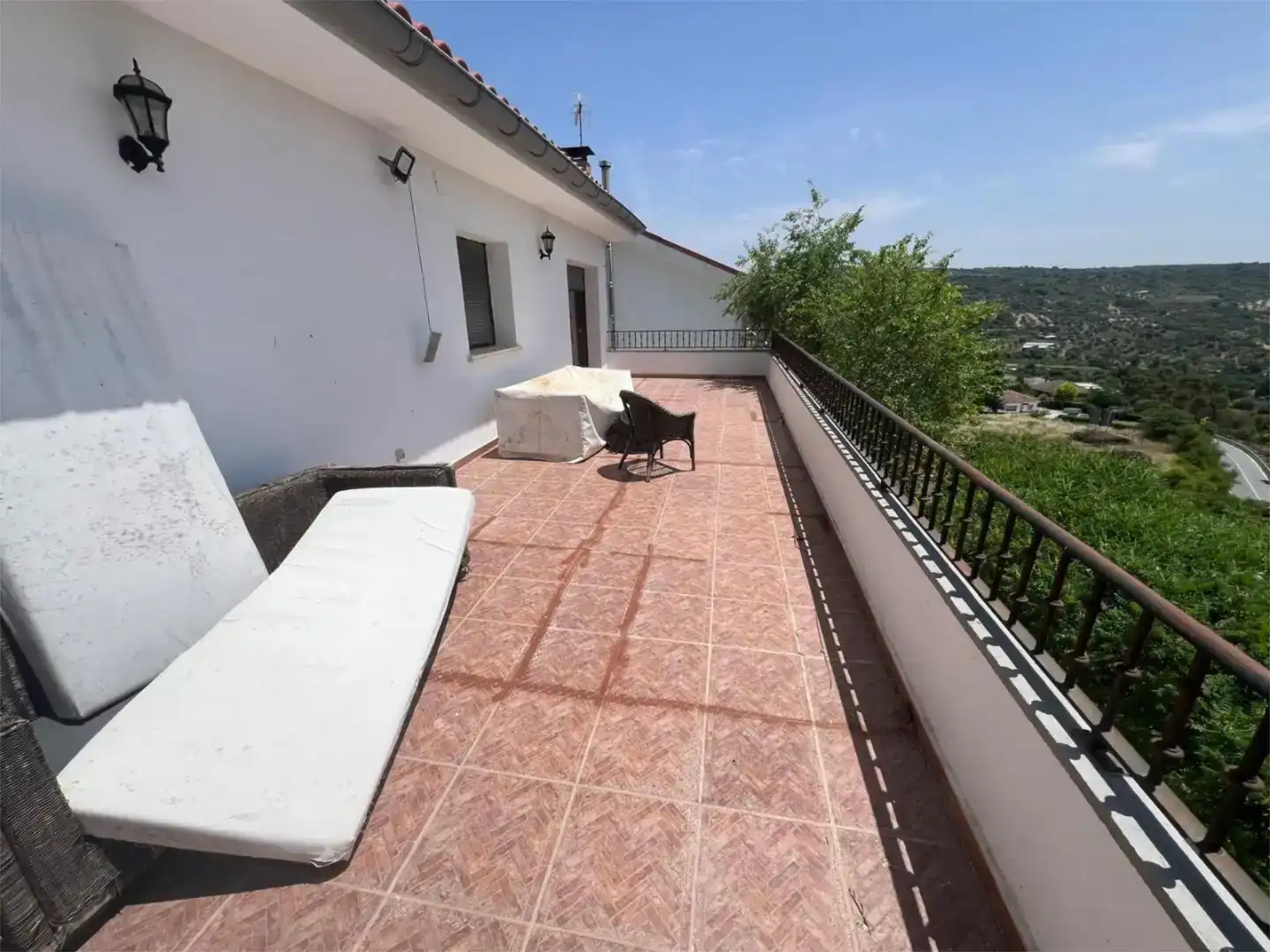 Terraza de Casa o chalet en venta en Valdilecha con Aire acondicionado, Jardín privado y Balcón