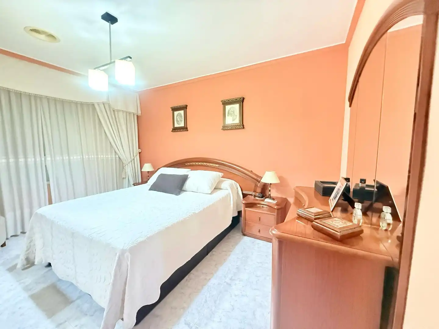 Bedroom of Flat for sale in Lorca  with Air Conditioner, Heating and Storage room
