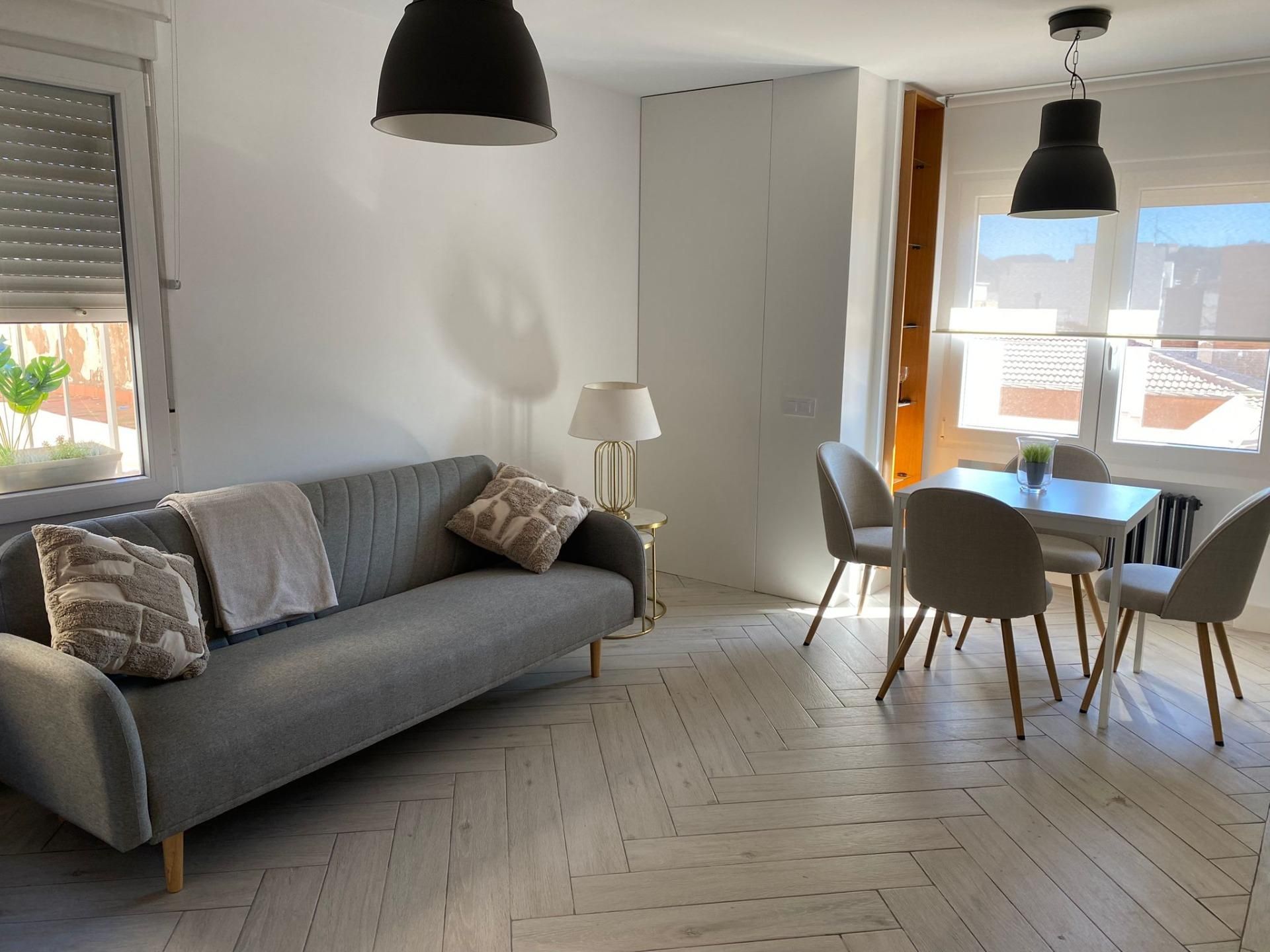 Living room of Apartment for rent in Cartagena  with Furnished