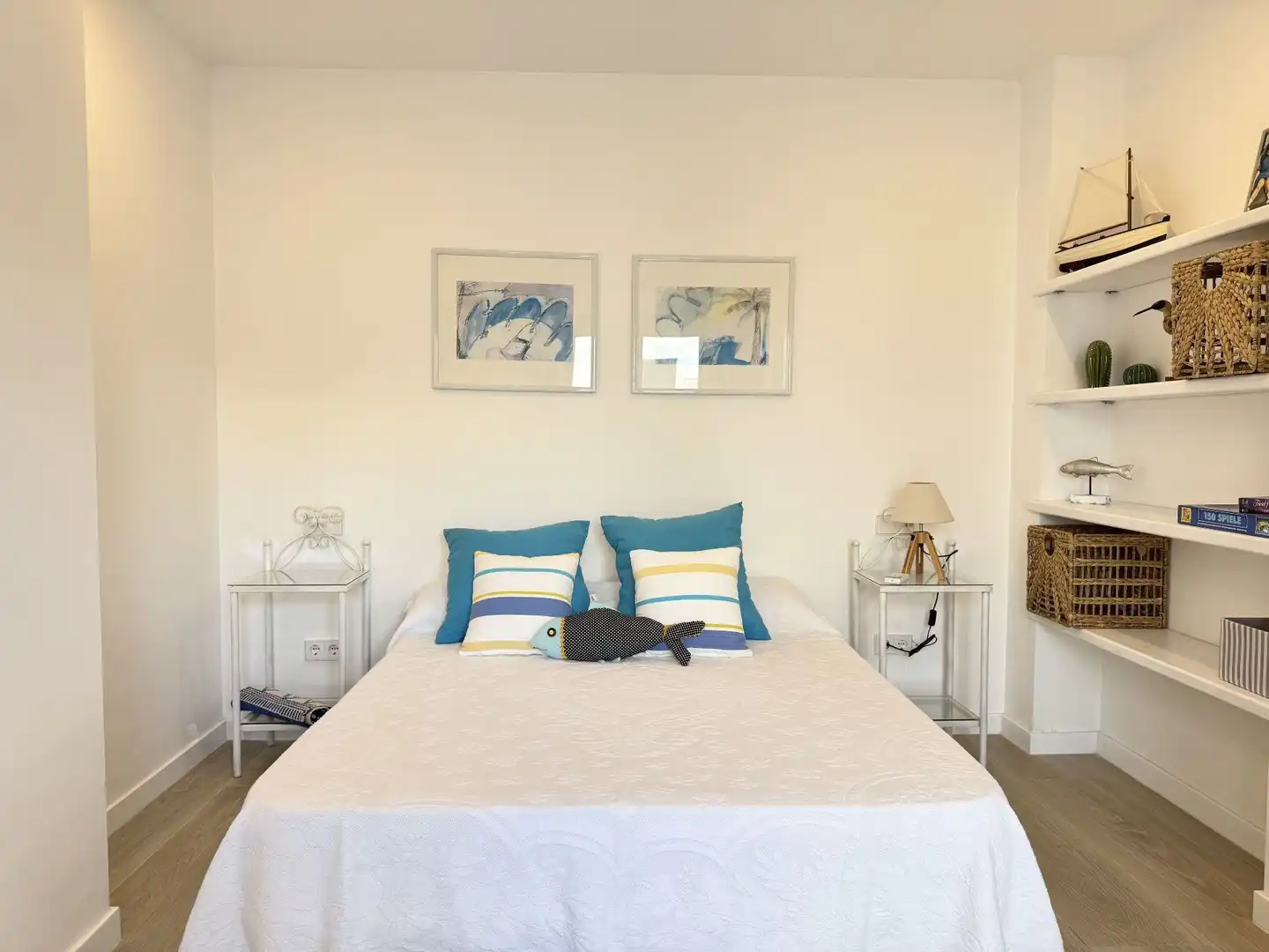 Bedroom of Houses for rent in Campos  with Air Conditioner and Heating