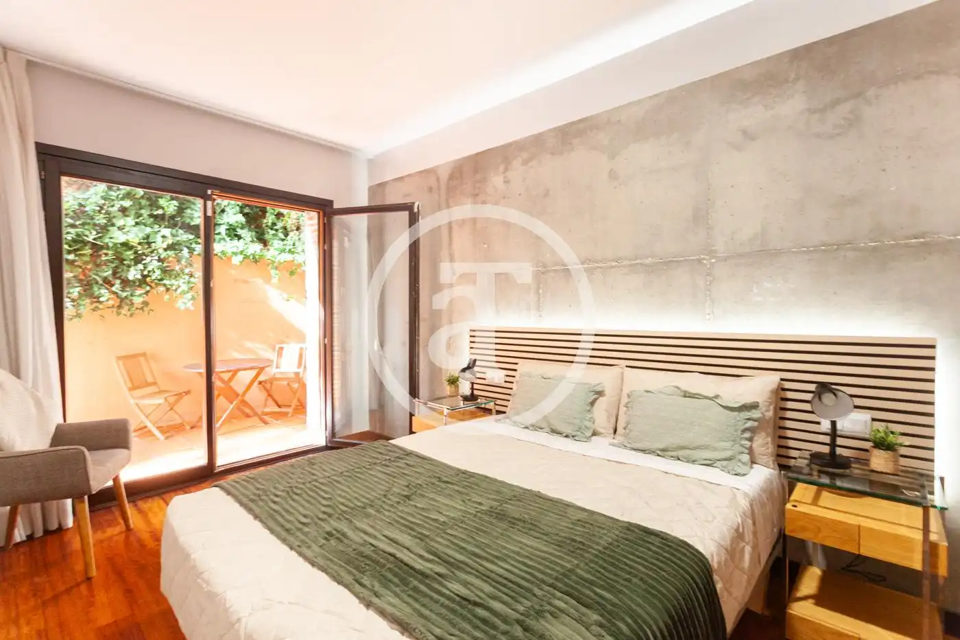 Bedroom of Duplexes for rent in Madrid  with Air Conditioner, Heating and Furnished