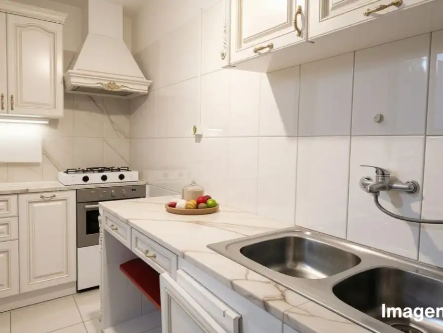 Cocina de Casa adosada en venta en Vic con Terraza y Balcón