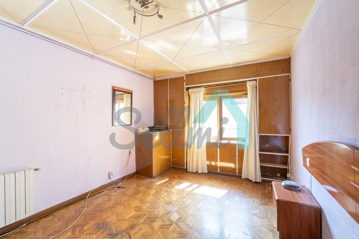 Bedroom of Flat for sale in Oviedo   with Heating, Parquet flooring and Terrace