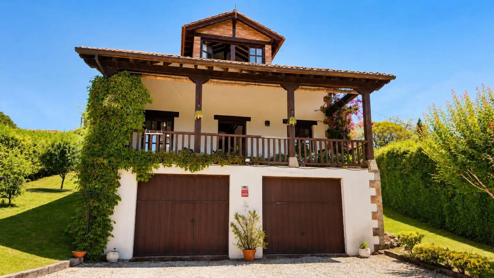 Vista exterior de Casa o chalet en venta en Ruiloba con Calefacción, Jardín privado y Terraza