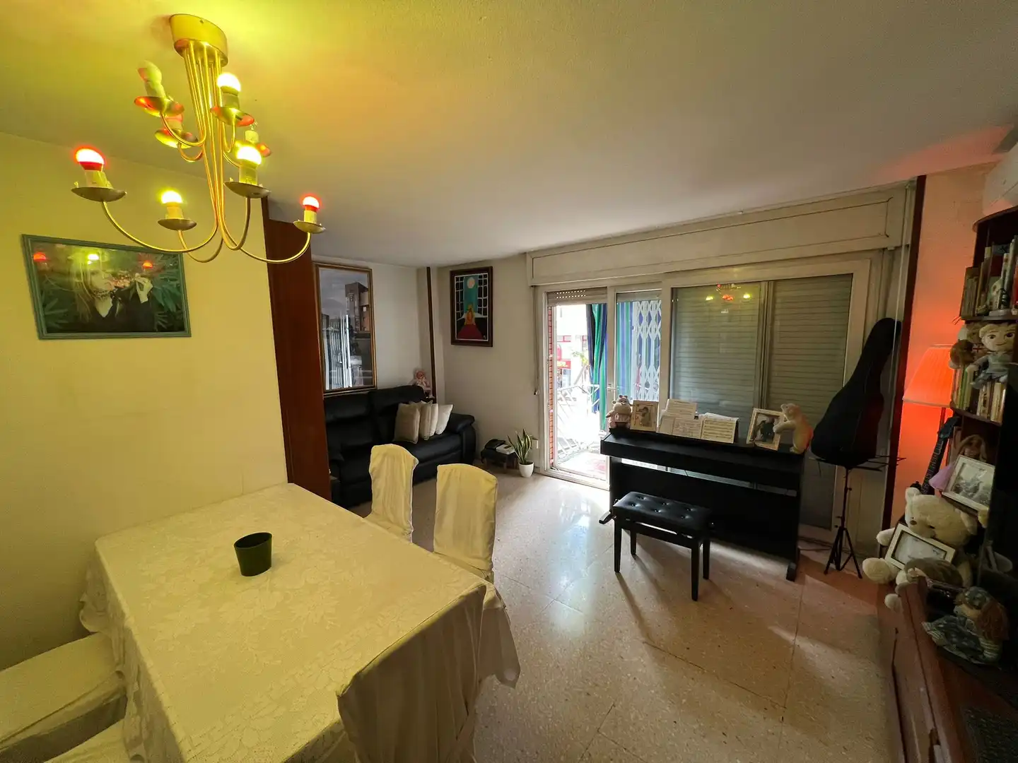 Esszimmer von Wohnung zum Verkauf in Barcelona mit Balkon