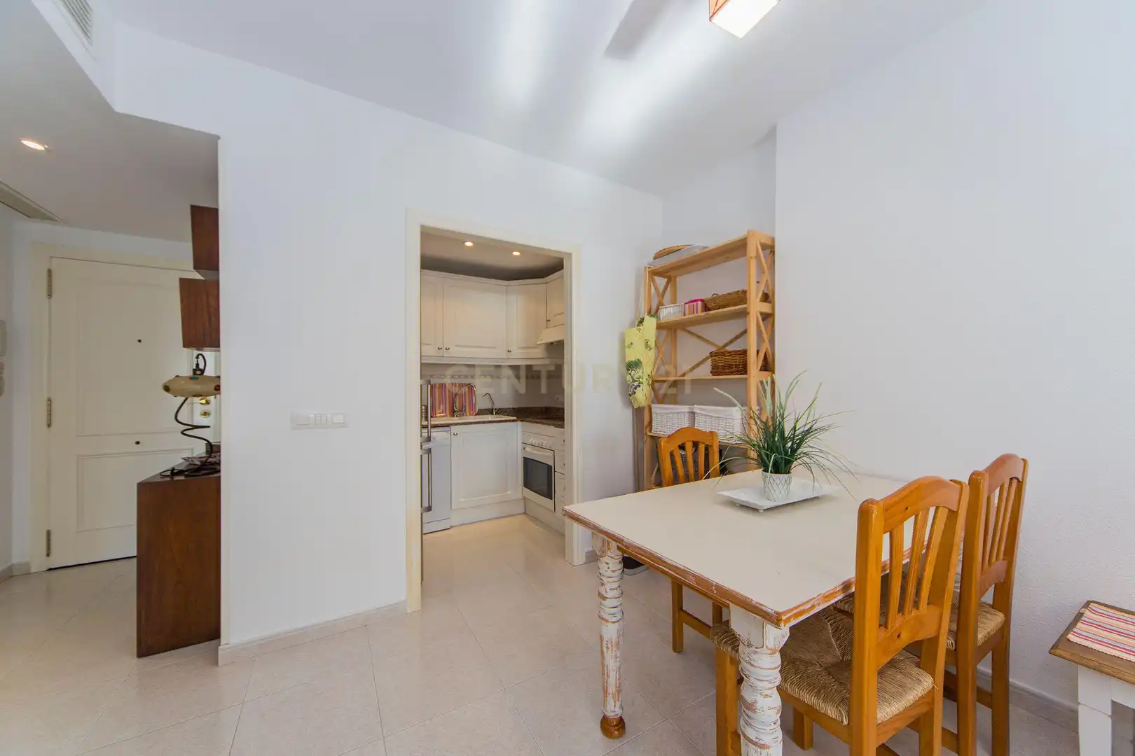 Küche von Wohnung zur Miete in Calpe / Calp mit Klimaanlage, Möbliert und Waschmaschine