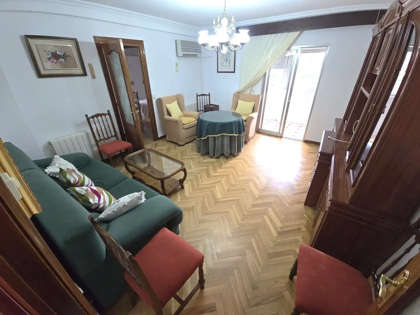 Living room of Flat for rent in Cáceres  with Air Conditioner, Heating and Terrace