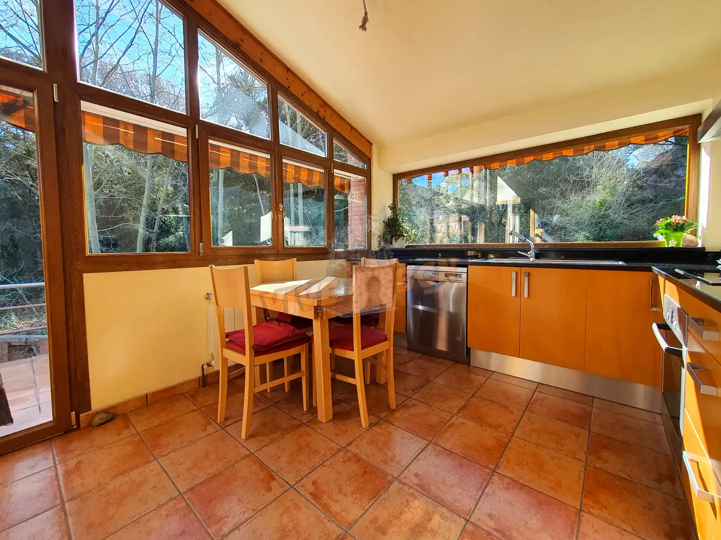 Cocina de Casa o chalet en venta en Sant Celoni con Aire acondicionado, Calefacción y Jardín privado