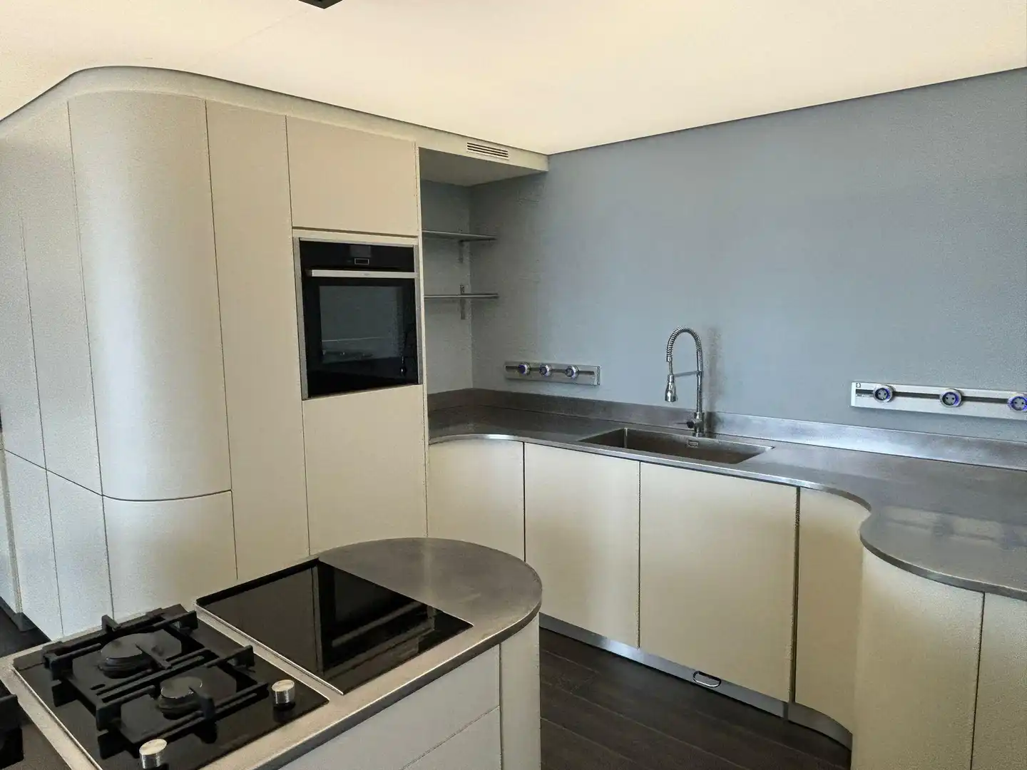 Kitchen of Flat for sale in Sitges  with Air Conditioner, Heating and Private garden