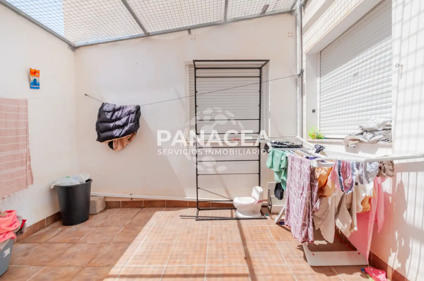 Garden of Flat for sale in Vícar  with Furnished, Oven and Microwave