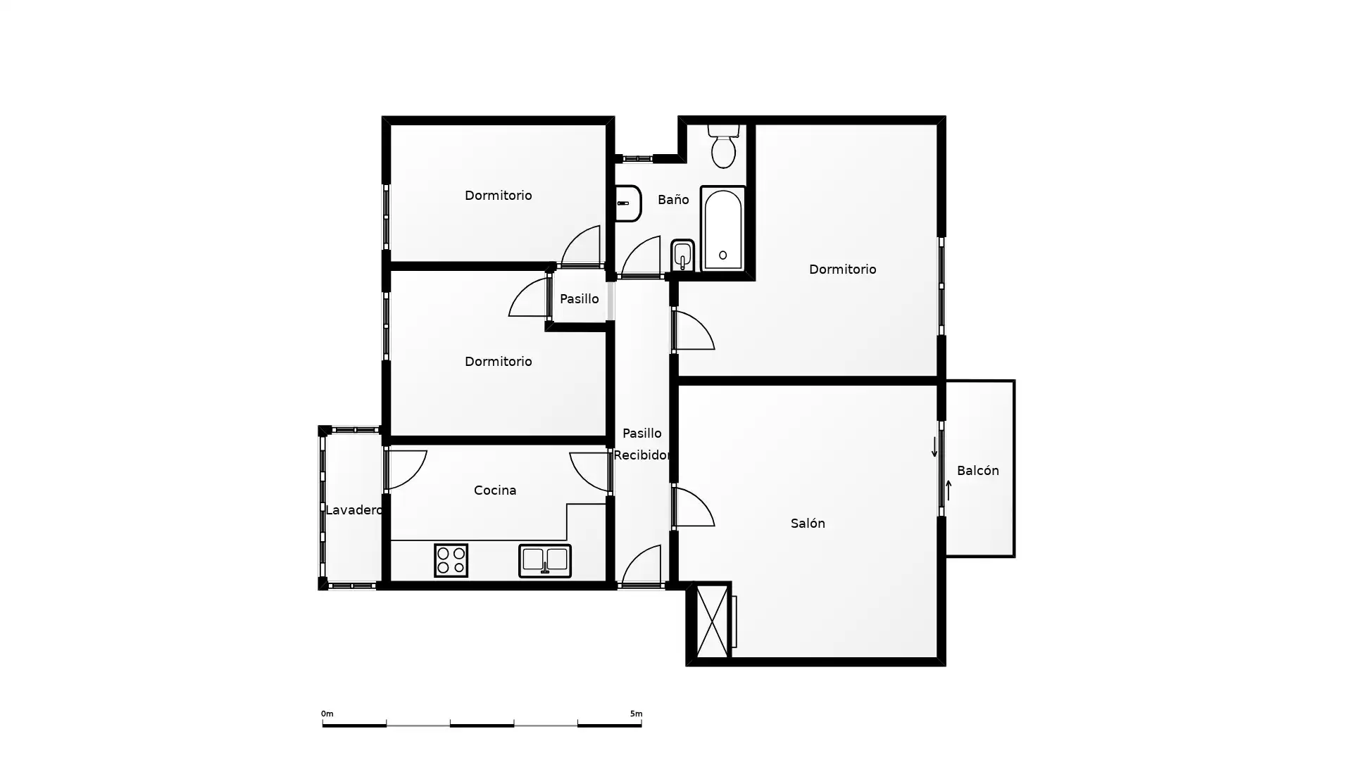 Piso en venta en Pedanías Este