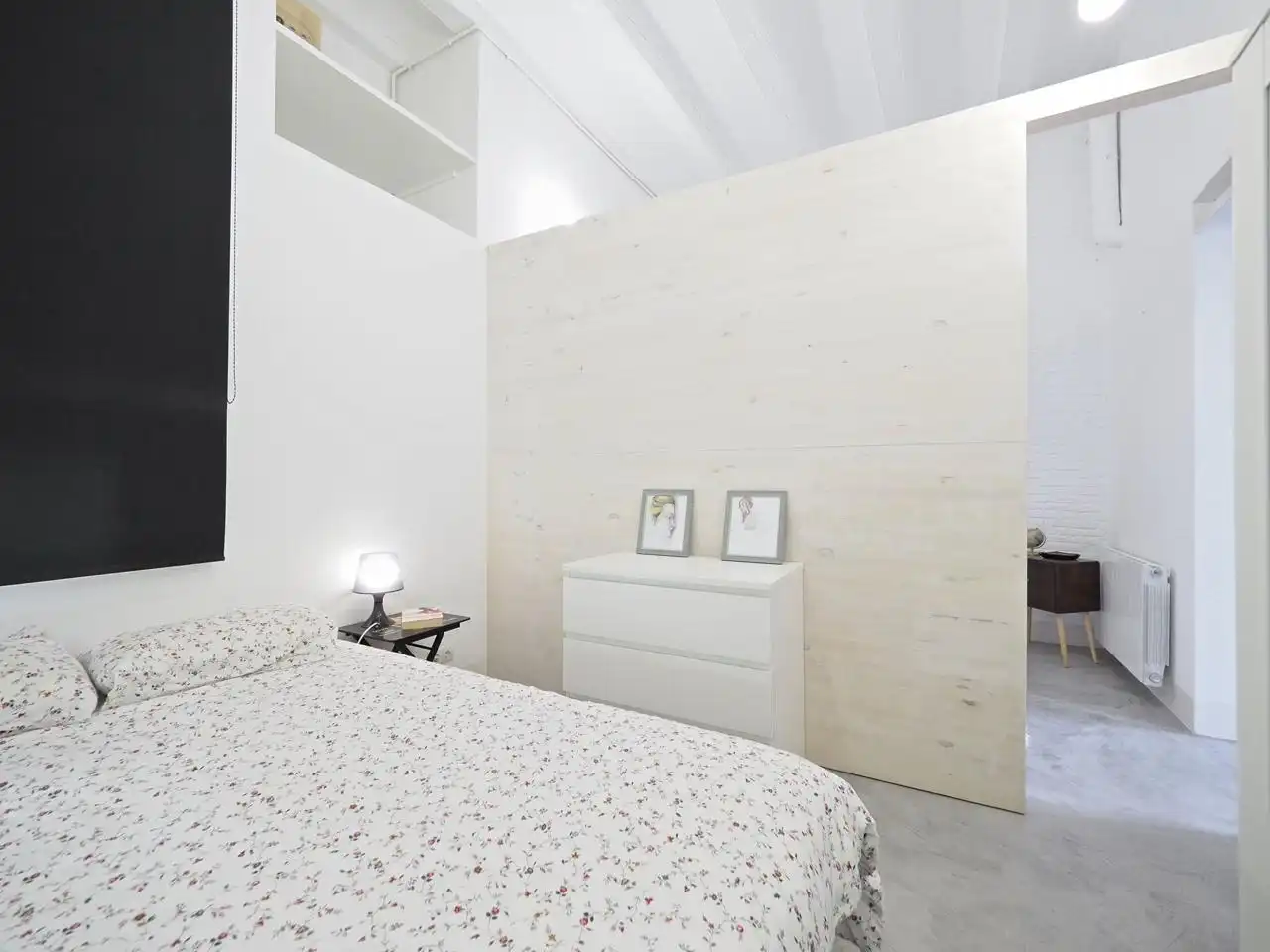 Schlafzimmer von Loft zur Miete in Eixample