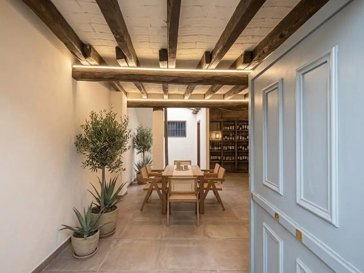 Comedor de Casa o chalet en venta en Sahagún con Calefacción, Jardín privado y Amueblado