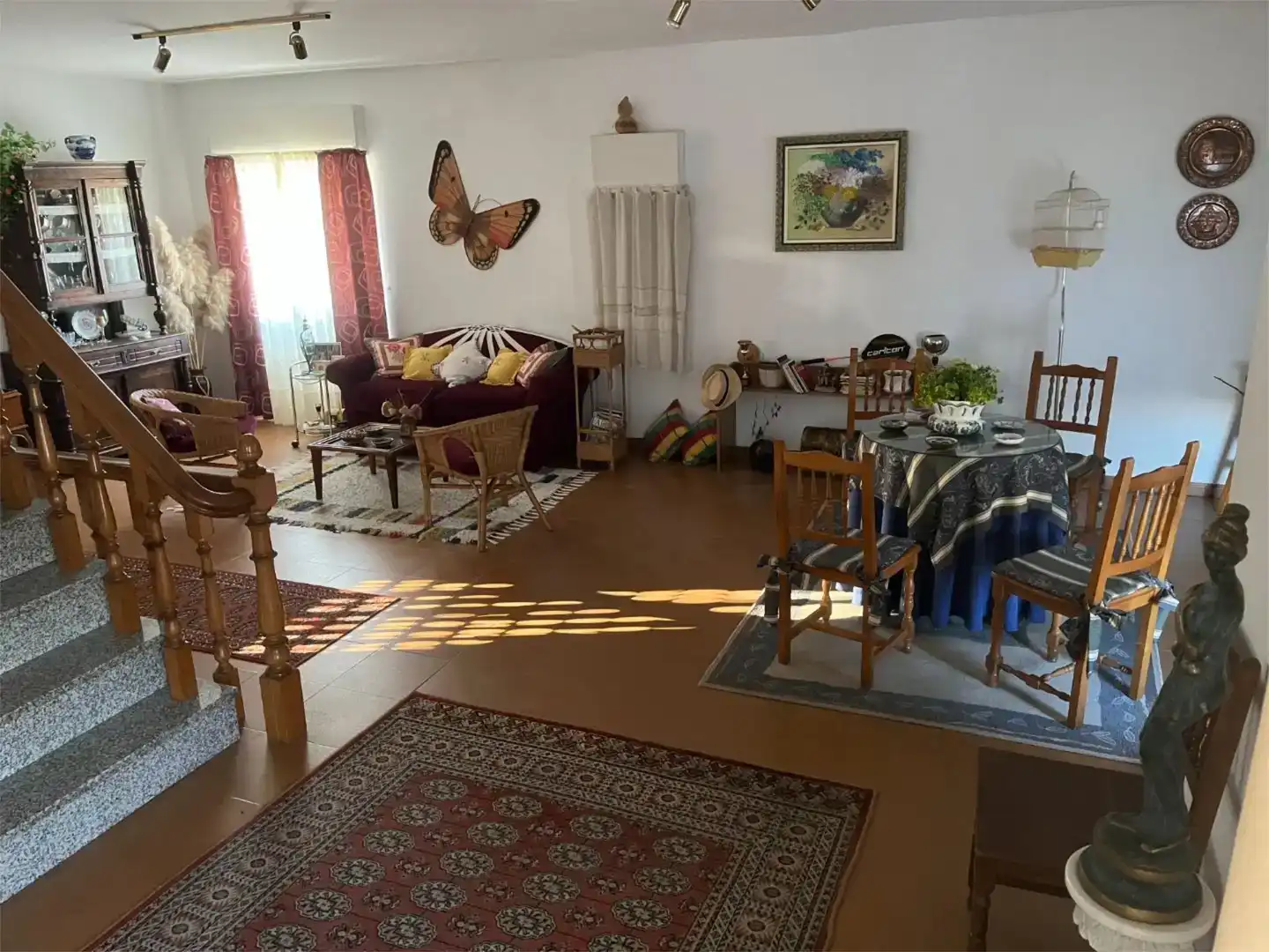 Sala d'estar de Casa o xalet en venda en Vilamarín amb Jardí privat, Traster i Piscina