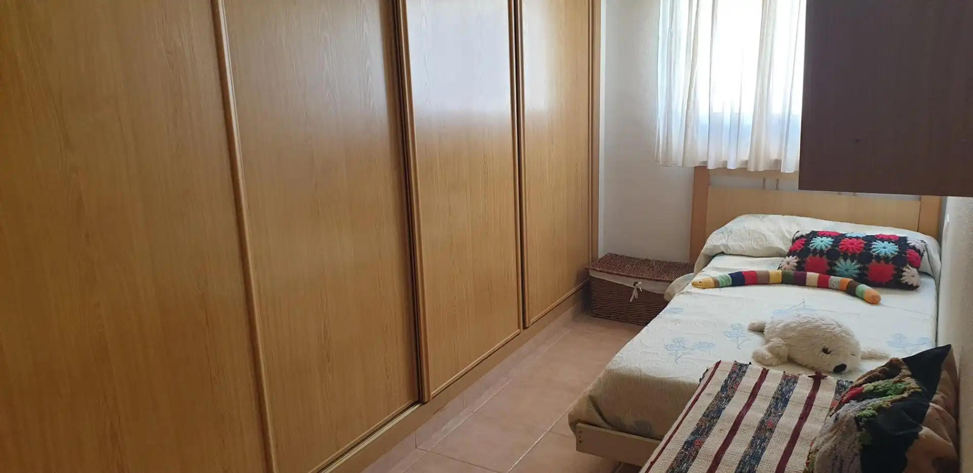 Bedroom of Flat for rent in Elche / Elx  with Air Conditioner, Heating and Terrace