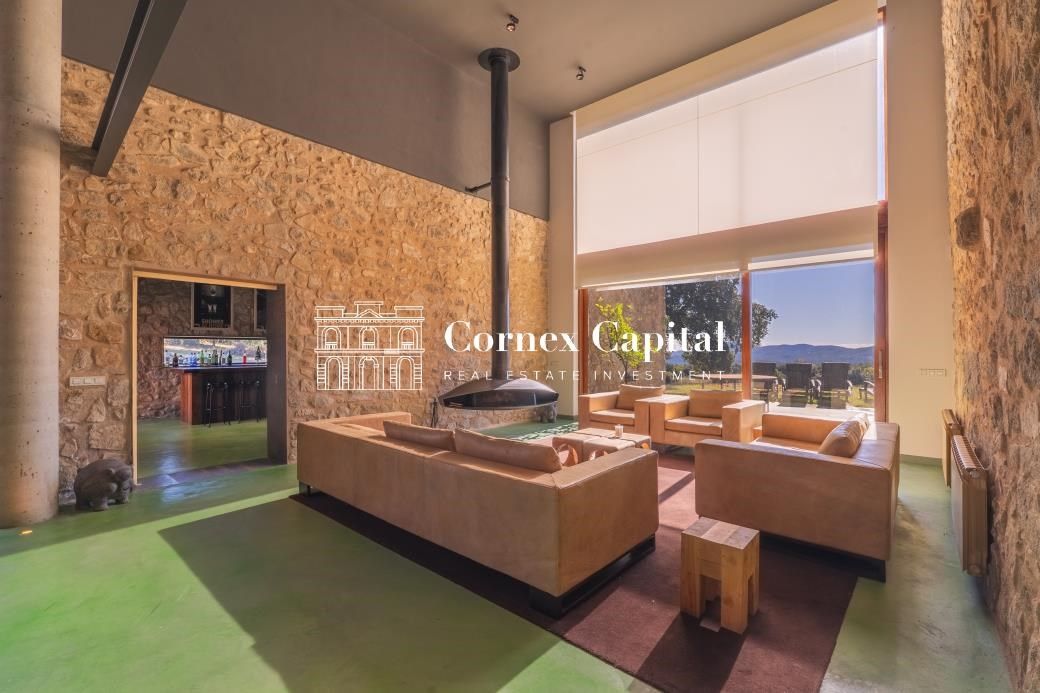 Terrace of Country house for sale in Maçanet de Cabrenys  with Heating, Private garden and Terrace