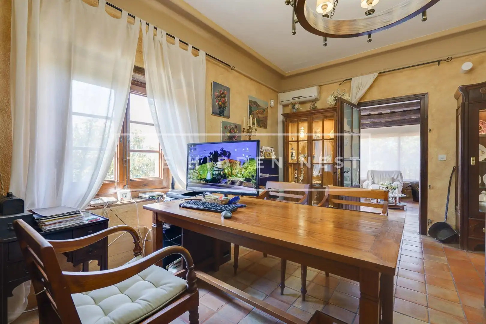 Comedor de Finca rústica en venta en Sentmenat con Calefacción, Jardín privado y Trastero