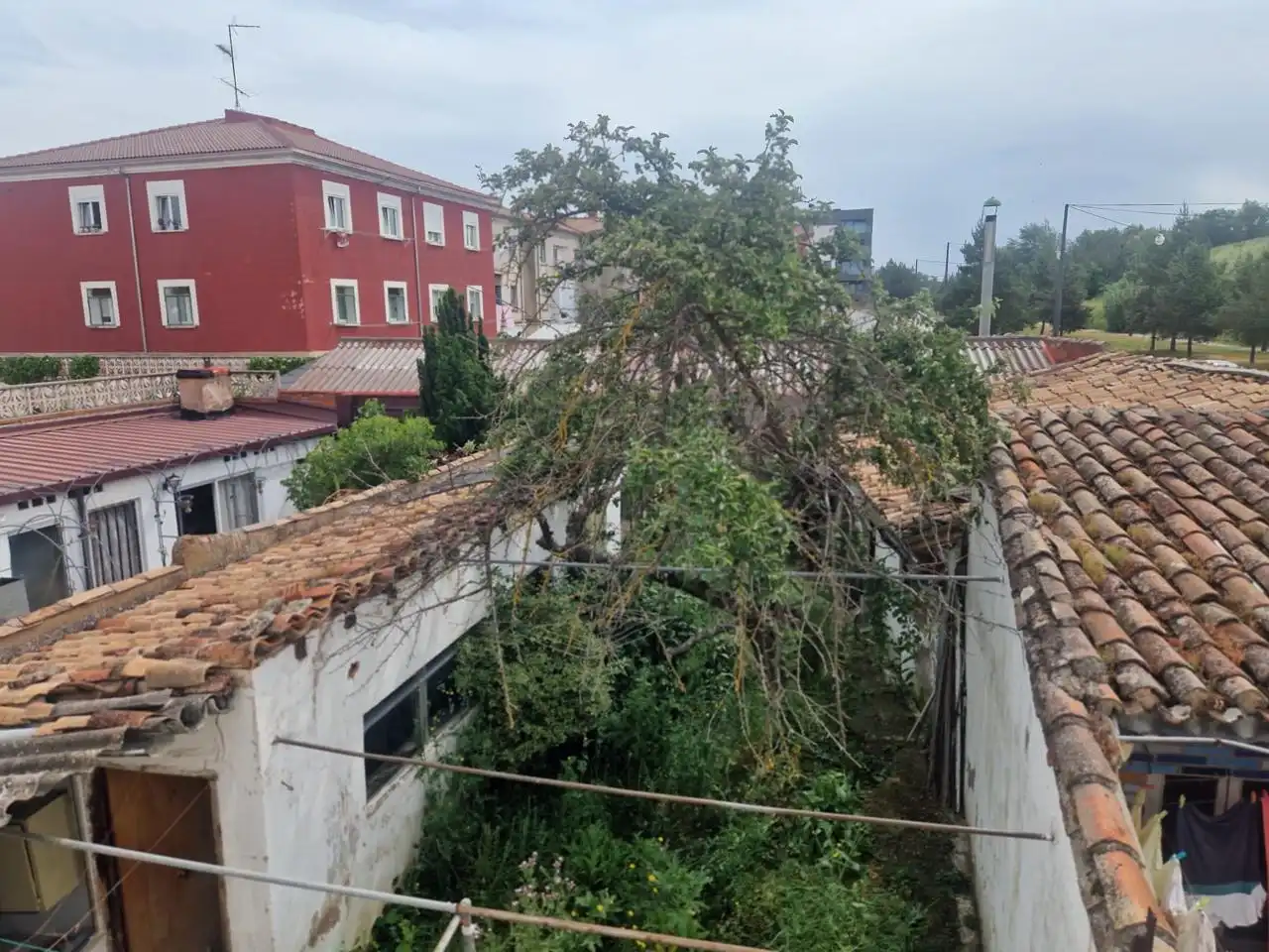 Vista exterior de Casa o xalet en venda en Burgos amb Calefacció, Jardí privat i Traster