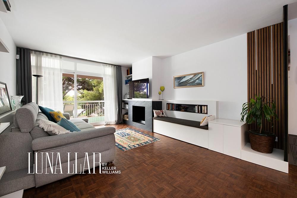 Living room of Flat for sale in Castelldefels  with Parquet flooring
