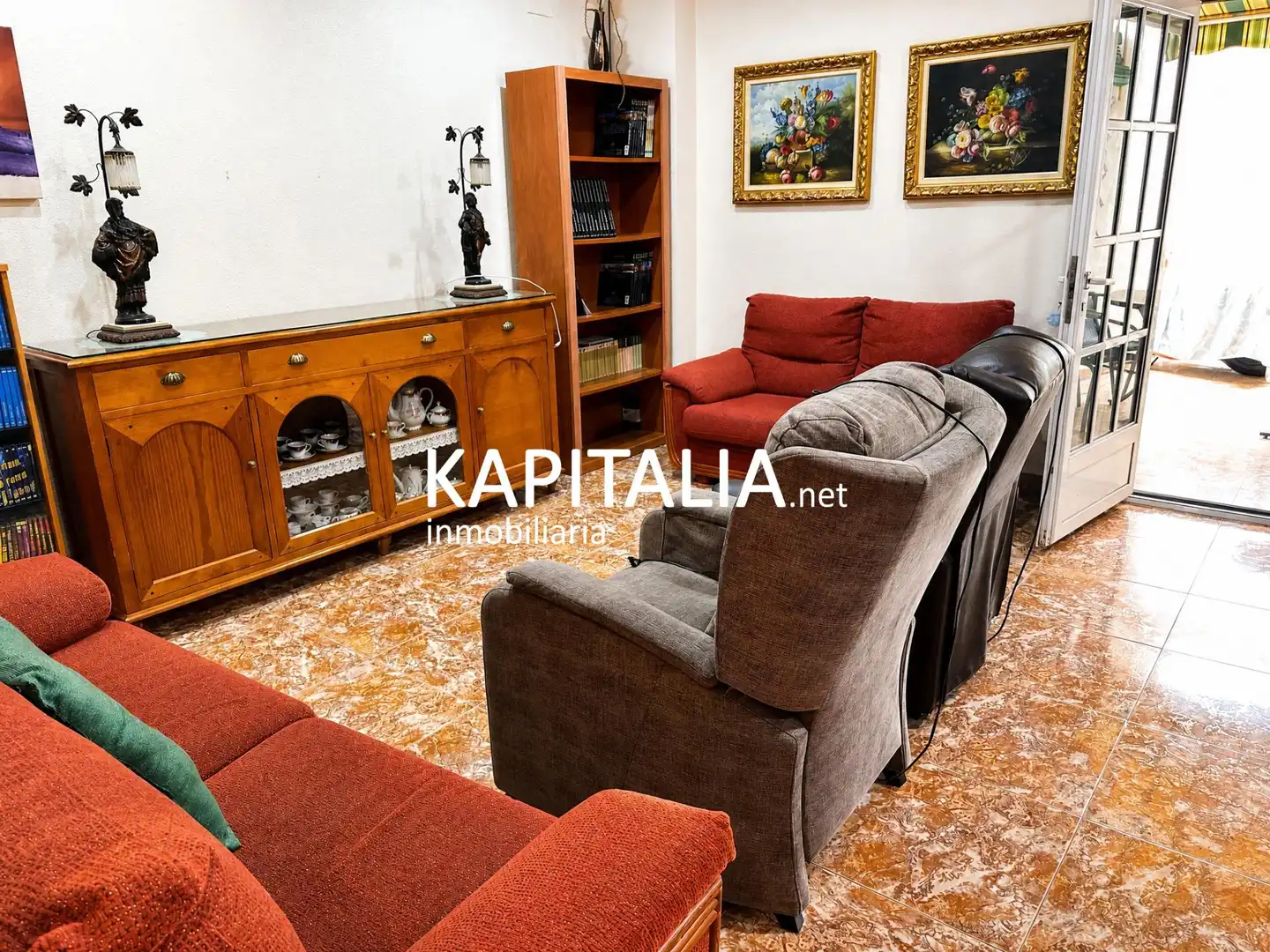 Sala d'estar de Finca rústica en venda en Otos amb Jardí privat