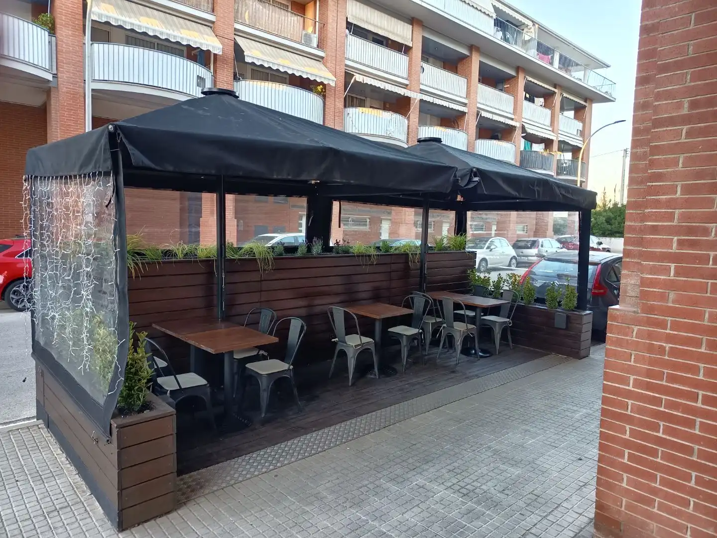 Terrace of Commercial properties for sale in Vilassar de Mar  with Air Conditioner, Heating and Parquet flooring