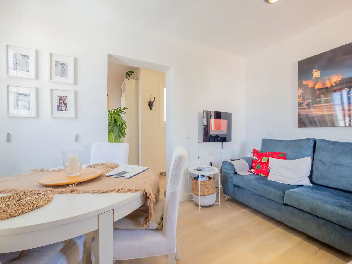 Wohnzimmer von Wohnung zum Verkauf in Teror mit Möbliert und Balkon
