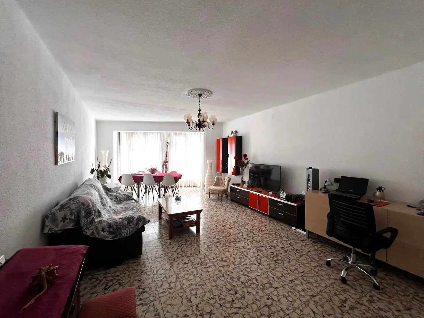 Sala de estar de Piso en venta en Benicarló con Aire acondicionado, Amueblado y Horno