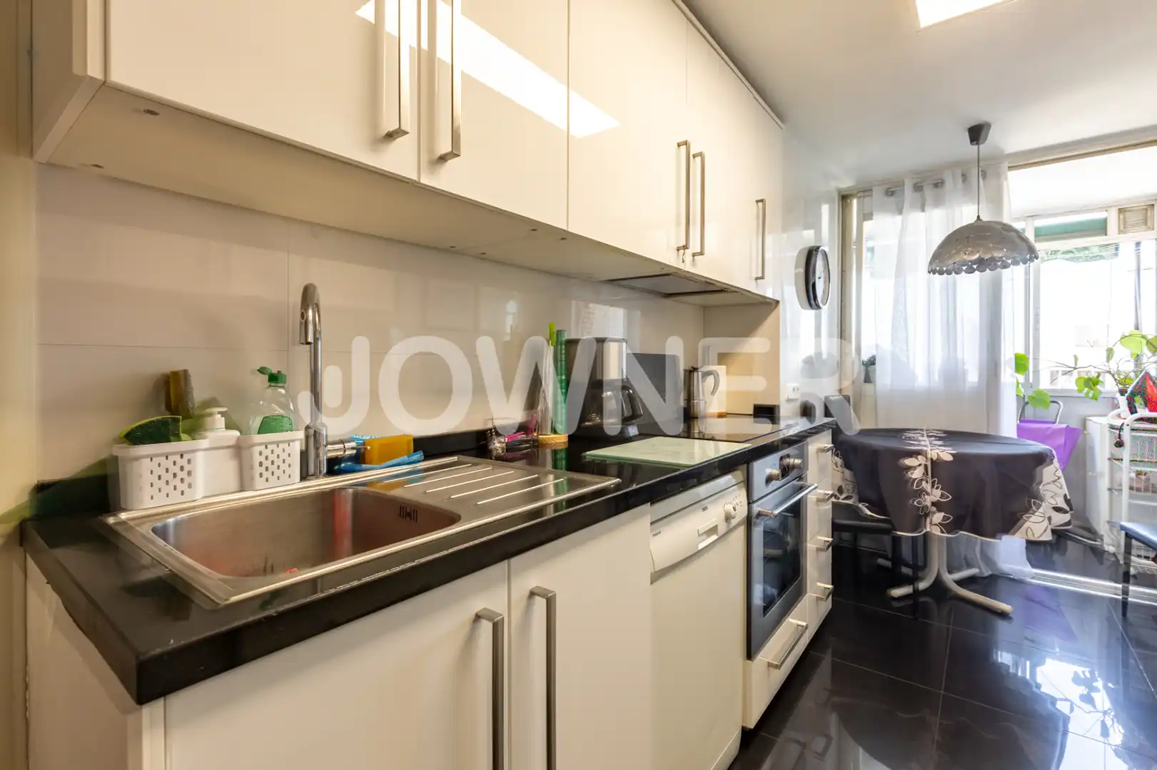 Kitchen of Flat for rent in Madrid  with Air Conditioner, Heating and Furnished