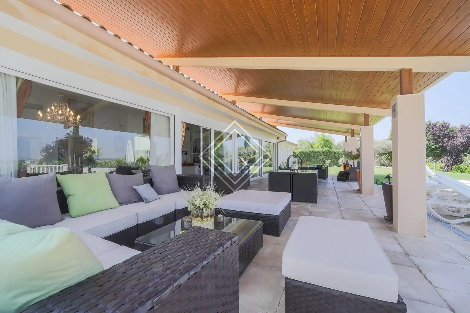 Terraza de Casa o chalet en venta en Algete con Aire acondicionado, Calefacción y Jardín privado