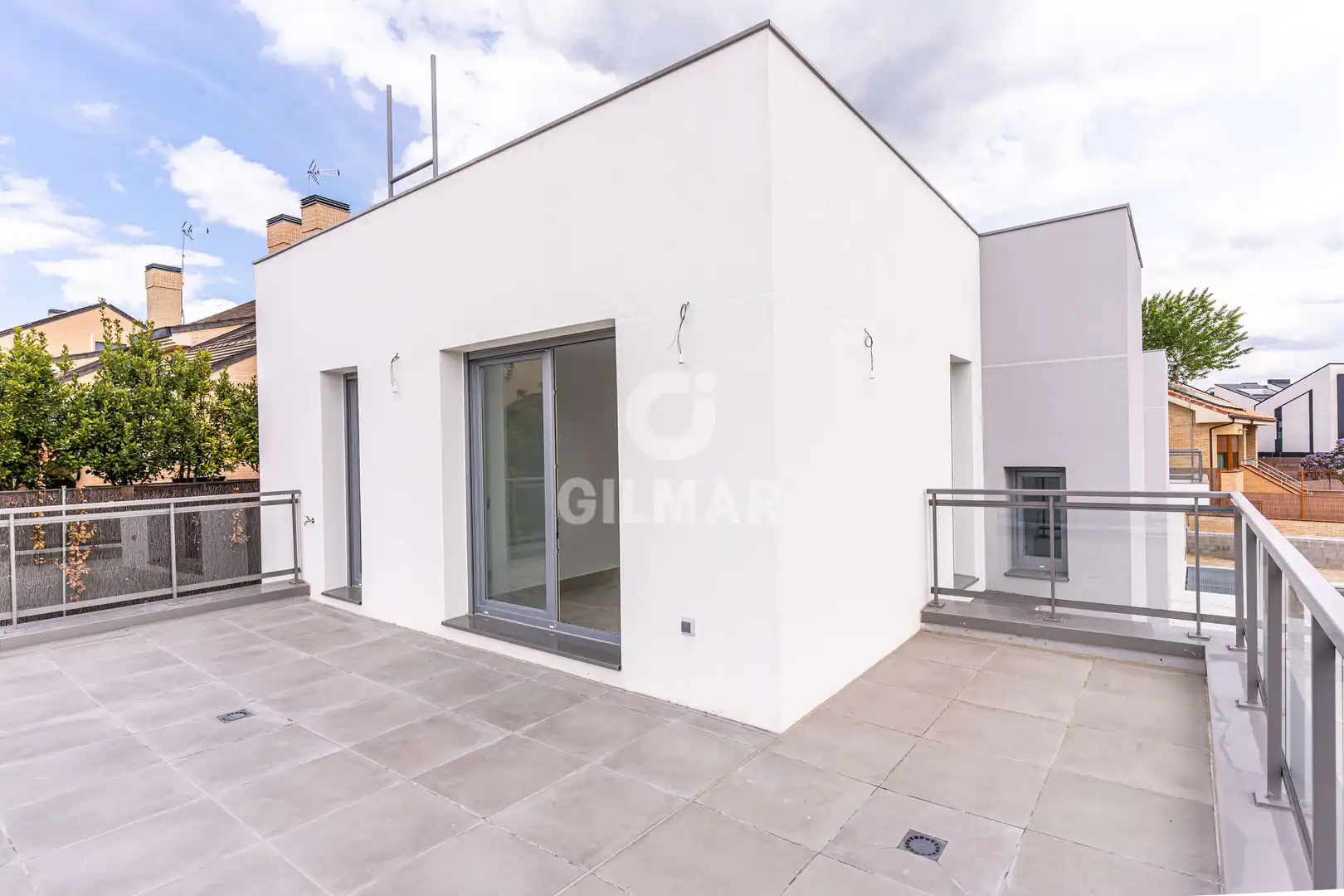 Terraza de Casa adosada en venta en Torrelodones con Calefacción, Jardín privado y Piscina