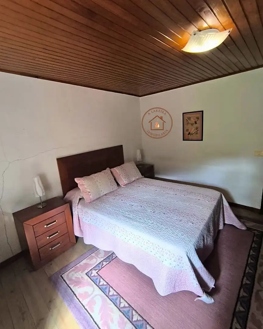 Dormitori de Casa o xalet en venda en Pantón amb Calefacció, Jardí privat i Terrassa