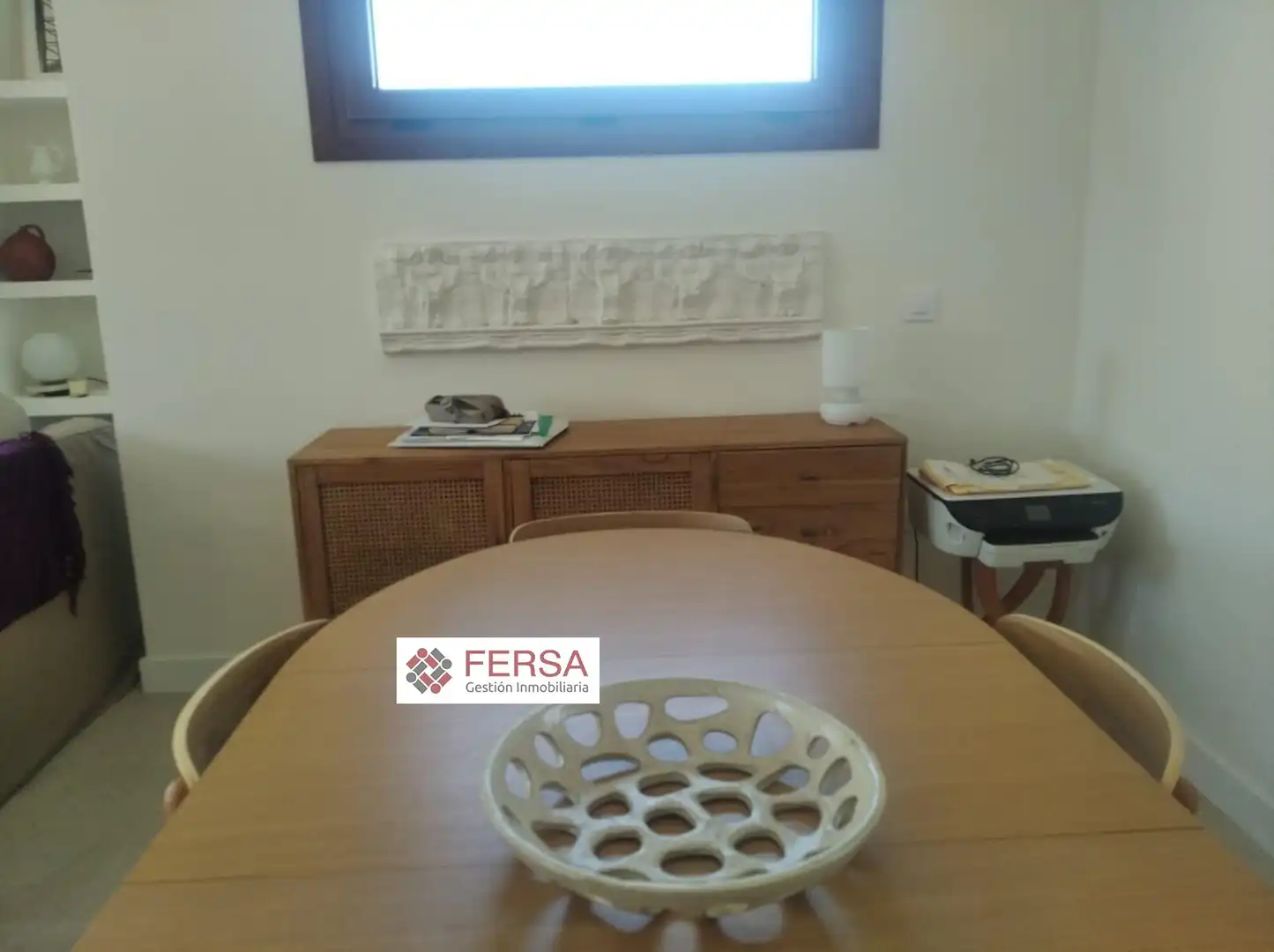 Comedor de Casa adosada de alquiler en El Puerto de Santa María con Aire acondicionado, Calefacción y Jardín privado