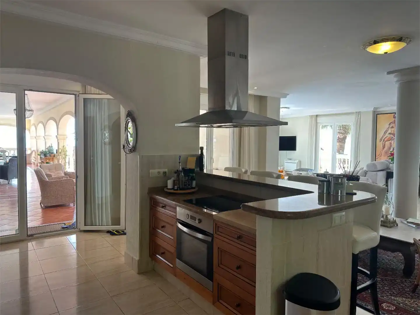 Kitchen of Houses for rent in Altea  with Air Conditioner, Private garden and Parquet flooring