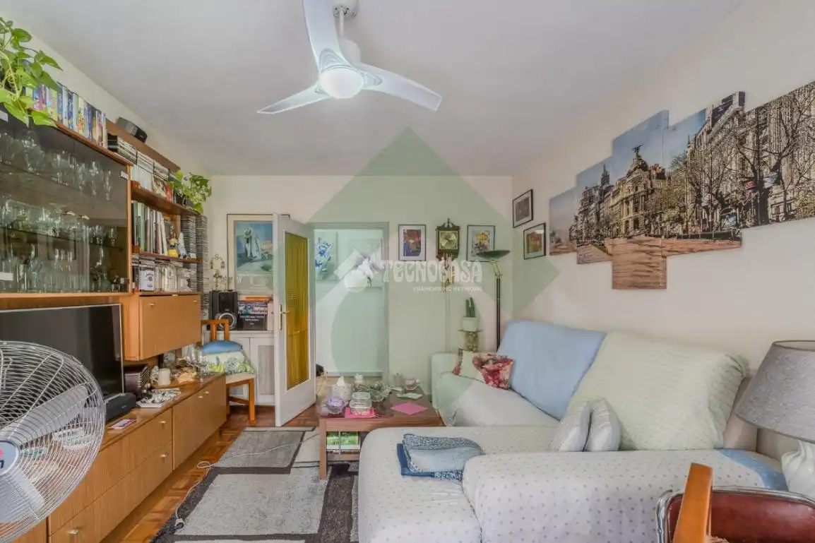 Living room of Flat for sale in Madrid  with Heating, Terrace and Balcony