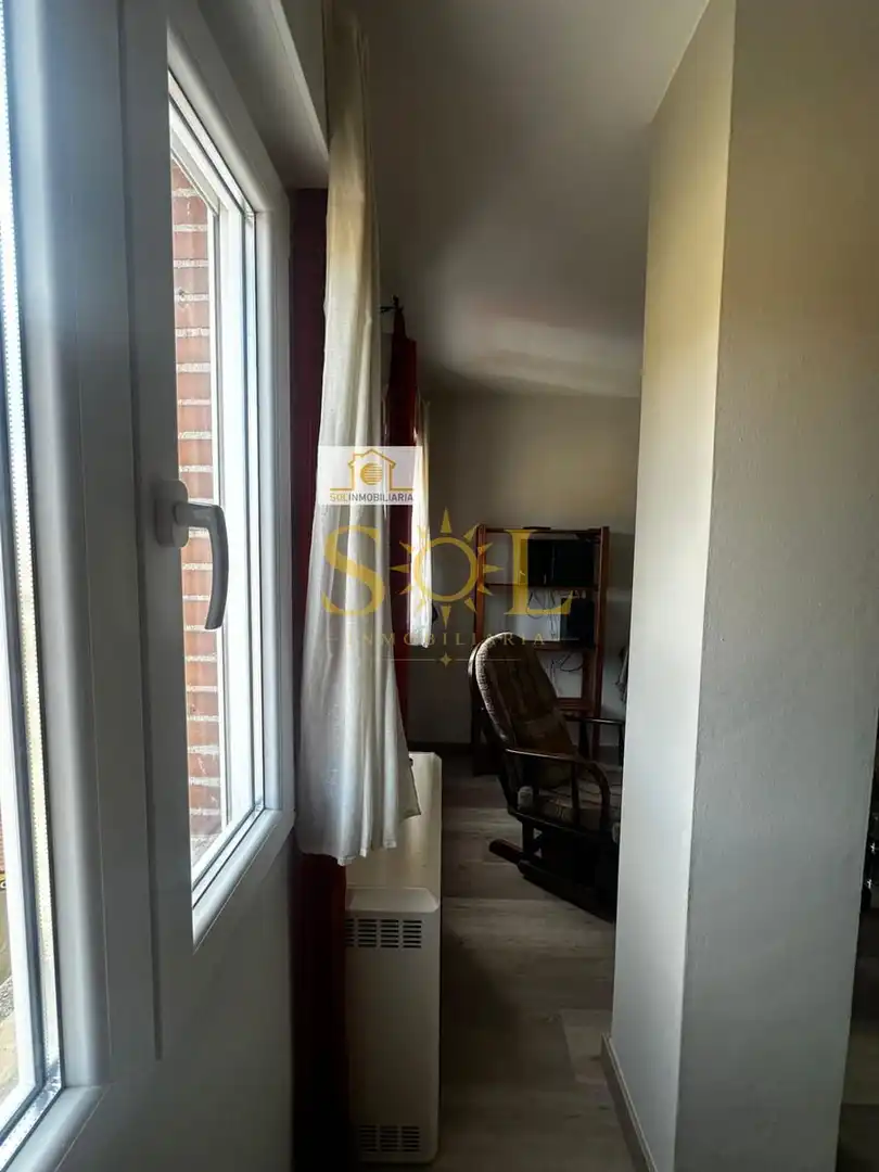 Terraza de Apartamento en venta en León Capital  con Calefacción, Parquet y Amueblado