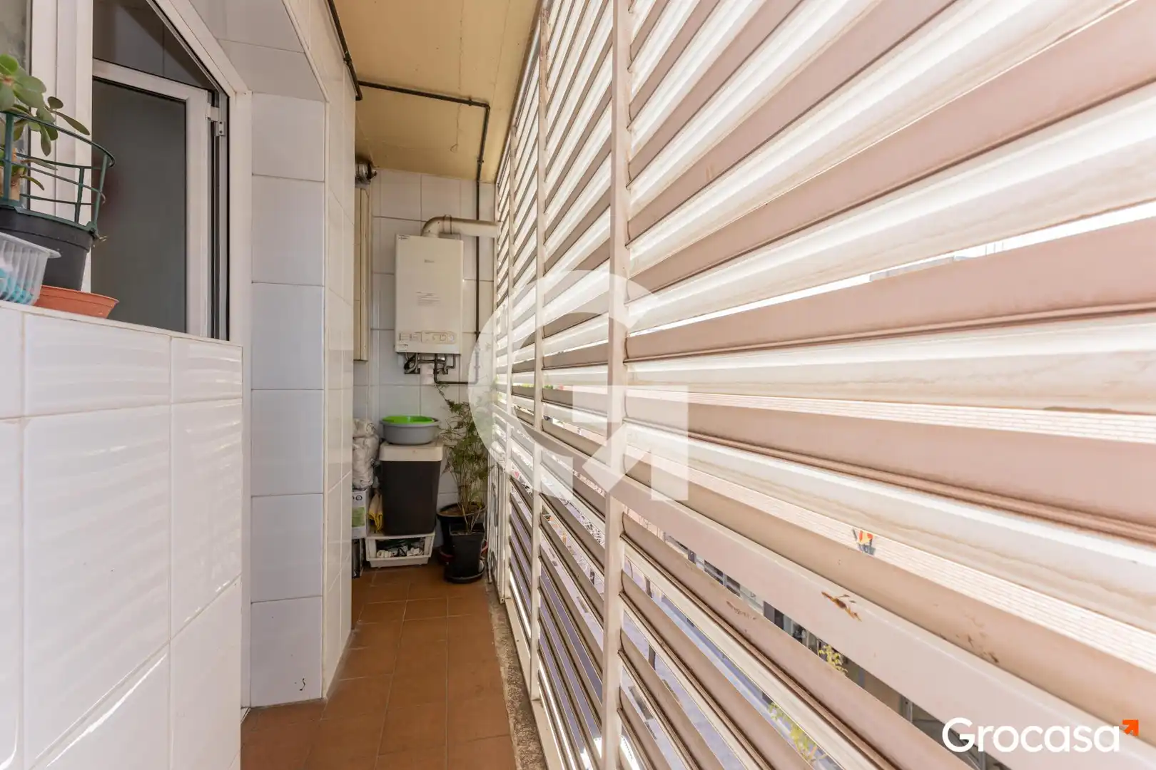 Balcony of Flat for sale in Cornellà de Llobregat  with Heating and Balcony