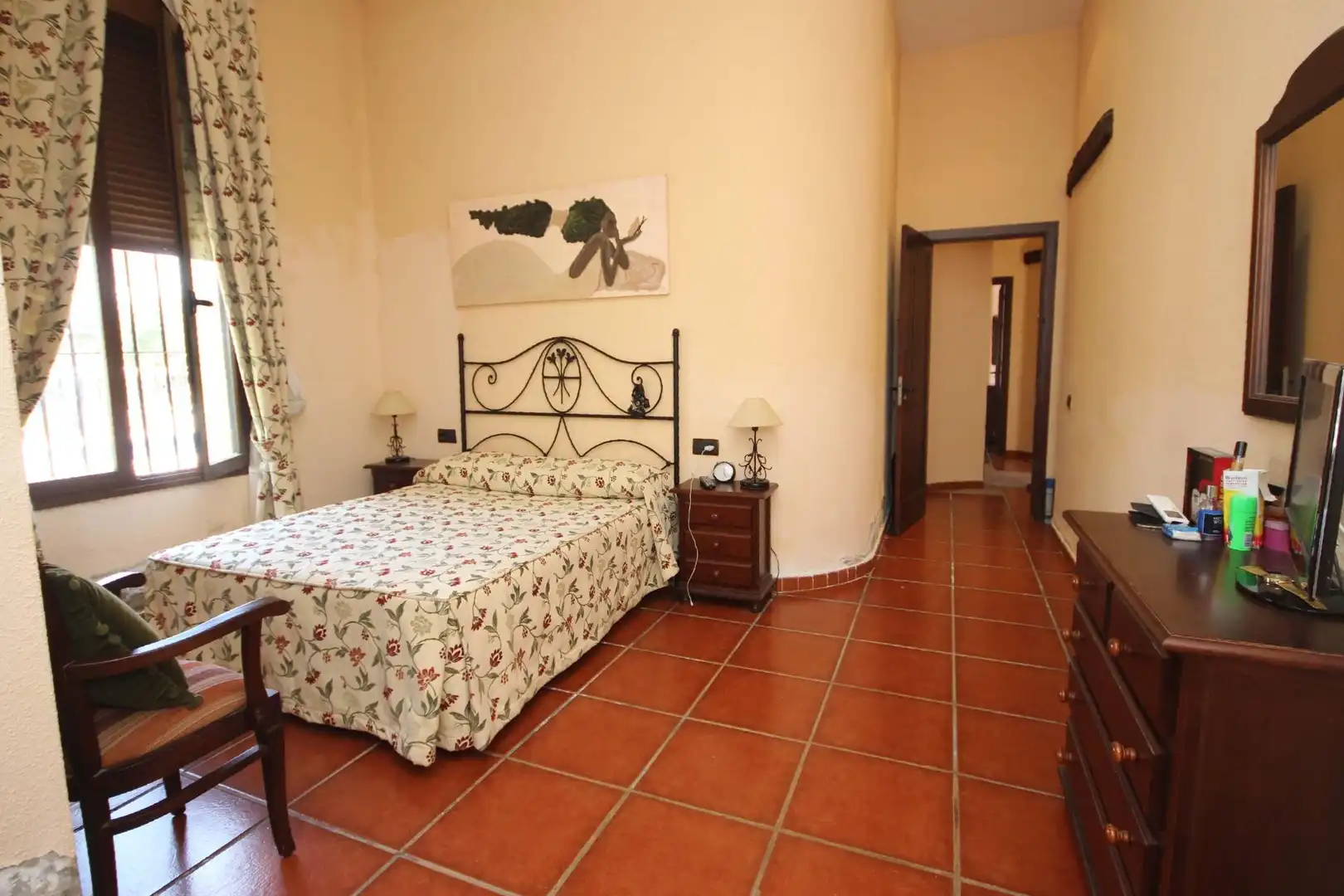 Habitación de Finca rústica en venta en Alcuéscar con Aire acondicionado
