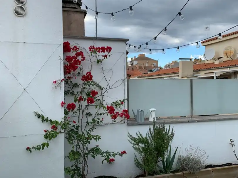Terrassa de Pis de lloguer en Girona Capital amb Aire condicionat, Terrassa i Balcó