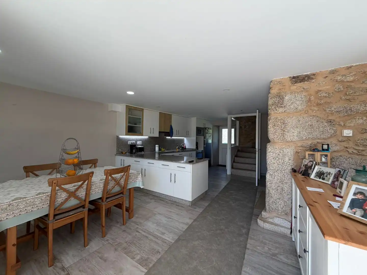 Cocina de Casa o chalet de alquiler en A Laracha   con Calefacción, Terraza y Trastero